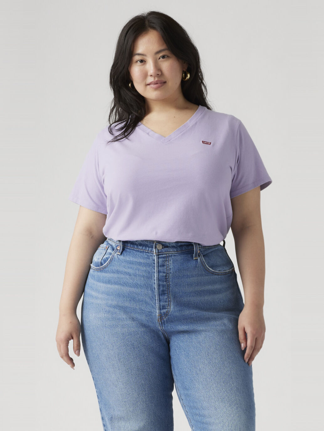 Levi's® Women's Perfect V-Neck T-Shirt (Plus Size)